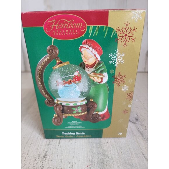Carlton Cards tracking Santa ornament Xmas vintage - Picture 7 of 7